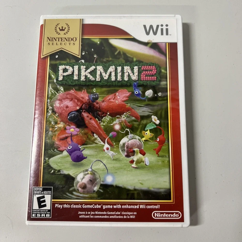Pikmin 2 (Nintendo Selects) (Nintendo Wii,‎ 2012) CIB, Manual and insert incl.